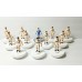 Subbuteo Andrew Table Soccer Belgium Euro 1984️ on classic Hasbro bases